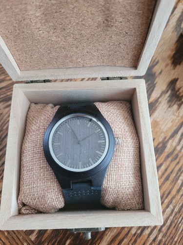 BOBO BIRD - Men’s Fashion Classic Casual Leather Strap NEW - Picture 2 of 6