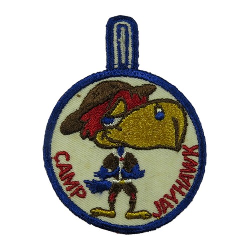 Patch de camp Jayhawk Area Council KS Camp Jayhawk BLU Bdr (WY1065) - Photo 1/2