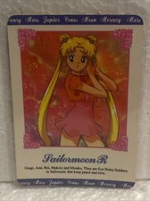 SAILOR MOON R - Carddass Trading Card 34 - USAGI TSUKINO - Vintage 1994 Rare