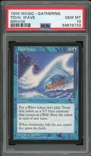 1996 Magic the Gathering MTG Mirage Tidal Wave PSA 10 Pop 1