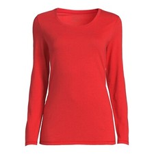 No Boundaries Juniors' Everyday Long Sleeve T-Shirt-Sante Fe Orange-XXXL 21 