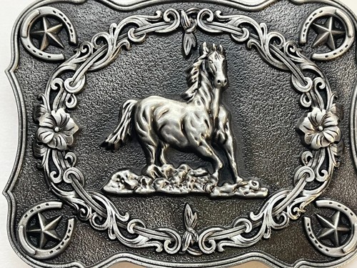 Western Belt Buckle Rodeo Cowgirl Horse Belt Buckles Women Girls | eBay