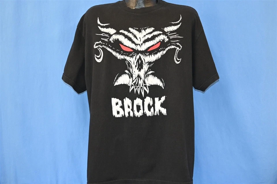 vintage Y2K WWE BROCK LESNAR NEXT BIG THING BEAST TATTOO t-shirt WRESTLING XL - Image 2 of 4