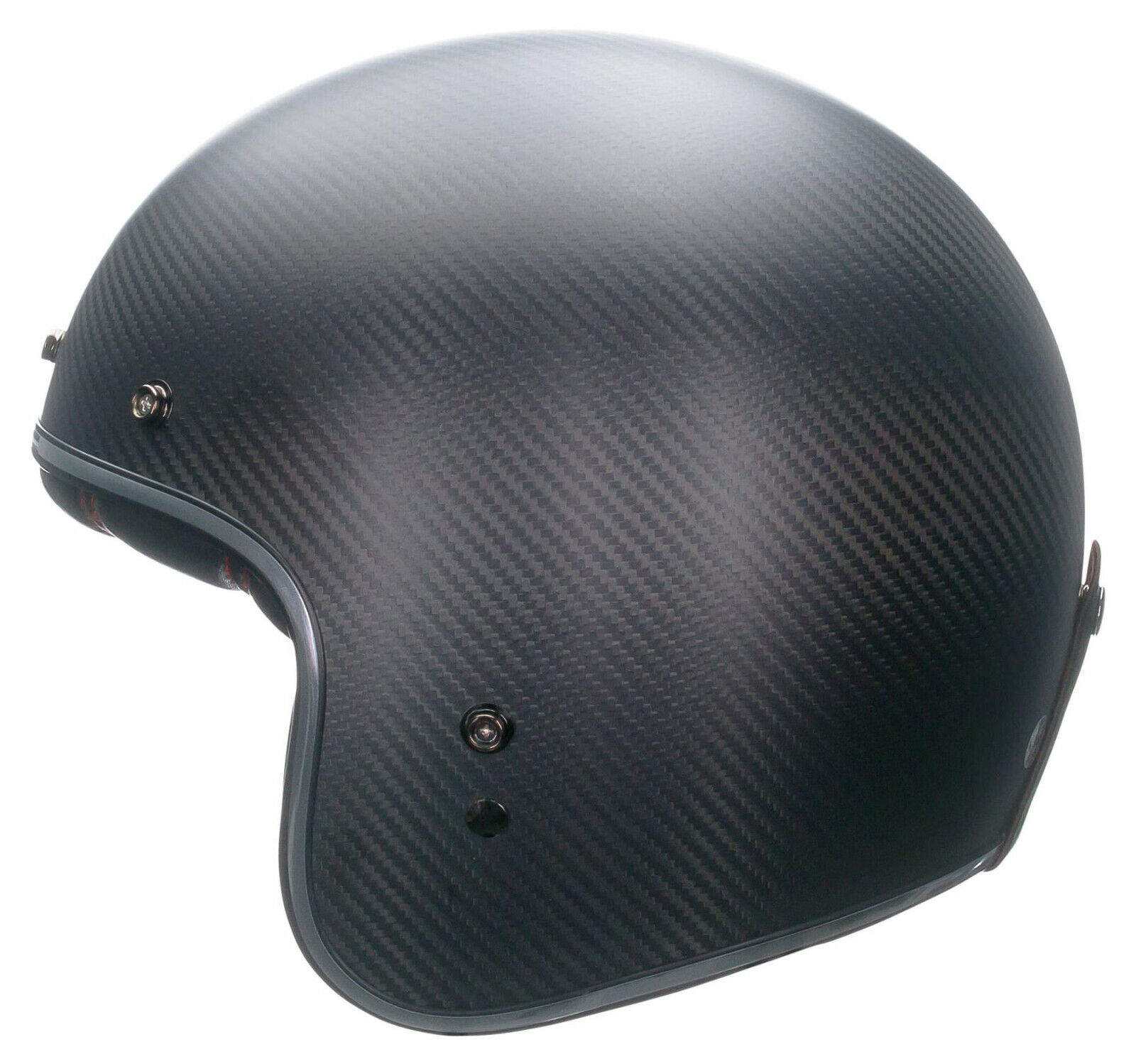 Motorcycle Helmet Vintage/Custom Bell Custom 500 Matt Carbon SIZE XS
