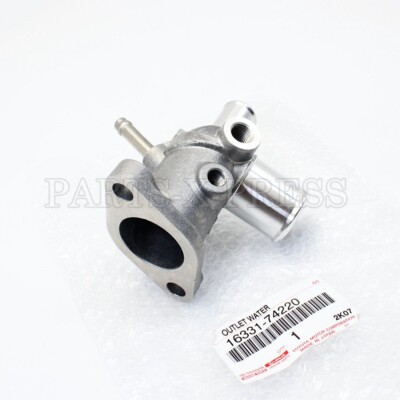 OEM GENUINE TOYOTA RAV4 CAMRY ENGINE COOLING WATER OUTLET FLANGE  