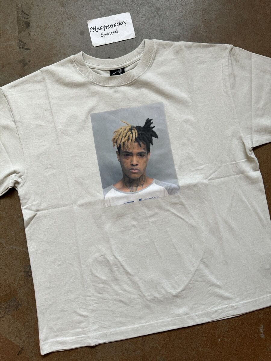 Revenge XXXTENTACION Mugshot Tee Cement Medium | eBay Revenge XXXTENTACION Mugshot Tee Cement Medium | eBay