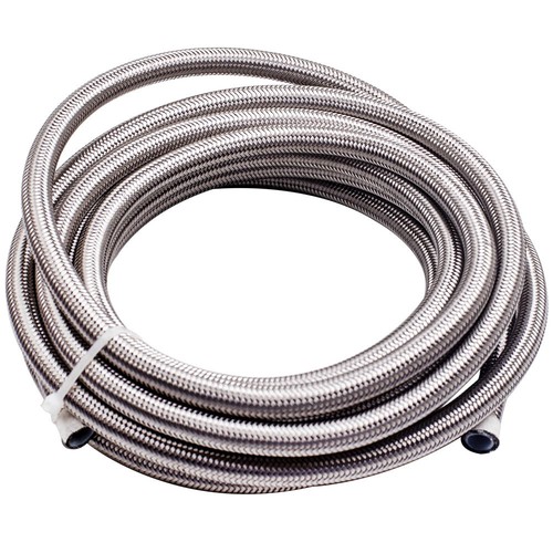 20FT AN8-8AN Intrecciato Olio Carburante Linea Tubo Kit Carburante Tubo - Imagen 7 de 12