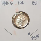 1941-S 10C Mercury Dime Uncirculated