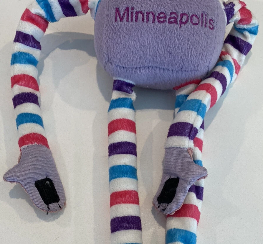 Fiesta Talking Robot Plush 16" Stripe Purple Minneapolis Alien Girl Doll WORKS - Image 2 of 3