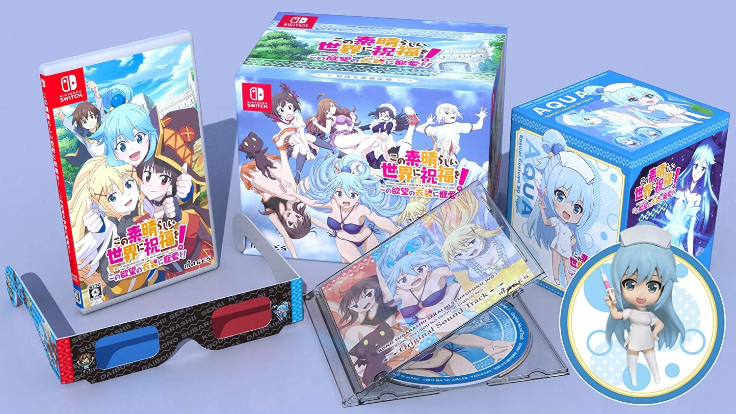 A Closer Look at the Limited Edition KonoSuba Game for the Nintendo Switch!