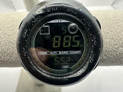Suunto Vector HR Black New Battery NO BELT Watch Only 51MM 8.5''
