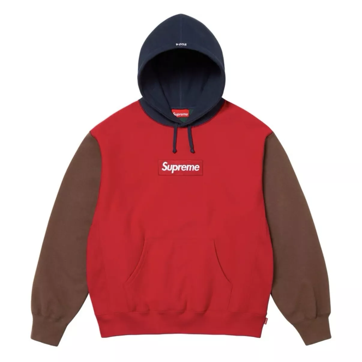 Sweat à capuche Supreme FW24 Box Logo MULTICOLORE taille XL COMMANDE CONFIRMÉE