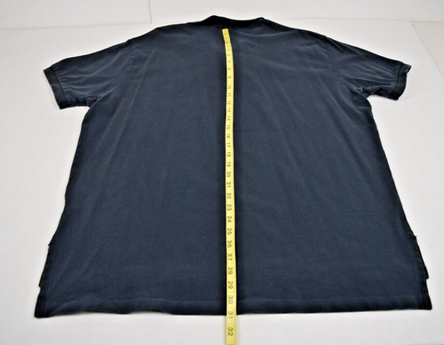 Vintage Polo Ralph Lauren Shirt Size XXL 90s Black with Purple Pony Soft Pique - Picture 9 of 9