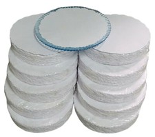1000 - 5.000 Plattenpapier &Oslash;18cm Papier Deckchen Servier & Tortenunterlagen Wei&szlig;