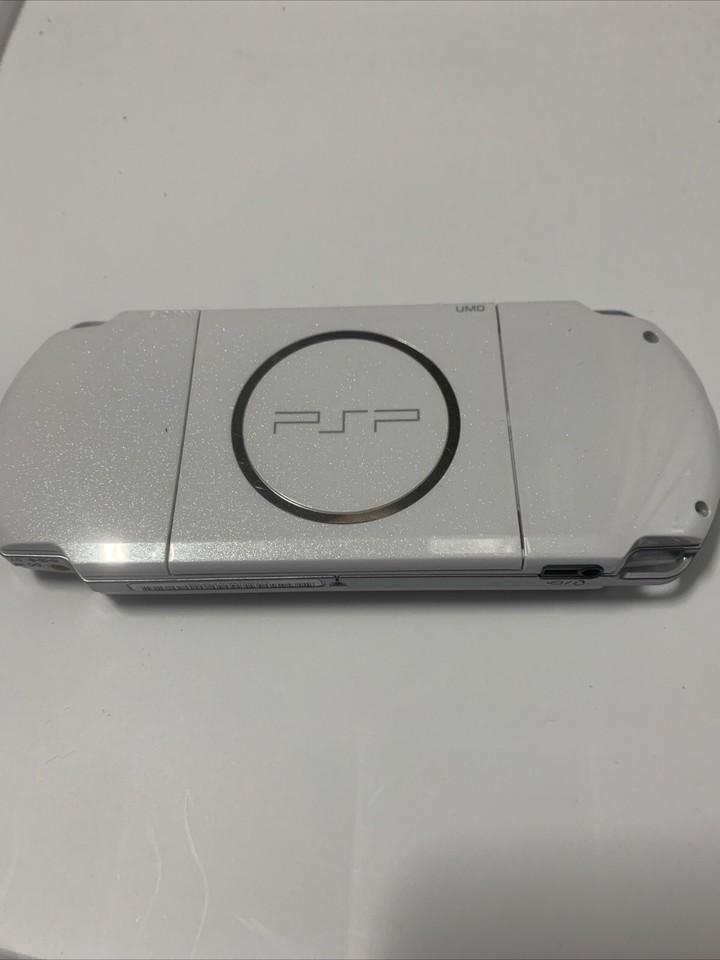 Sony PlayStation Portable 3000 Console Pearl White eBay
