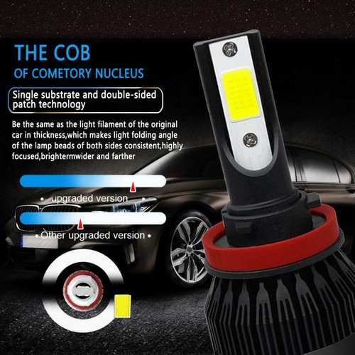 For Nissan Kicks 2017-2020 4PC LED Headlight Bulbs High&Low Beam Combo Kit 6000K - Picture 3 of 7