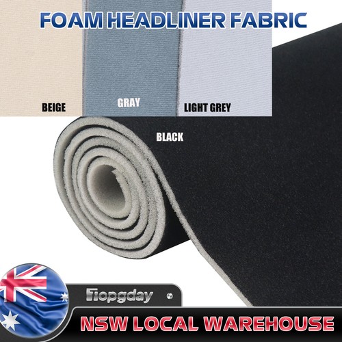 Auto Boat Roof Lining Cloth Foam Backed Headlining Fabric Upholstery