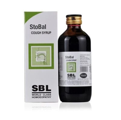SBL Homeopathic Stobal Syrup (180ml) for Couugh