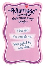 Funny HAPPY ANNIVERSARY Card, "Marriage" "I Love You" by American Greetings   