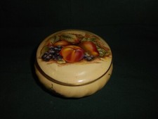 Aynsley orchard gold trinket pot