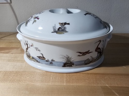 Louis Lourioux Le Faune Sea Birds Covered Casserole Metropolitan Museum of Art - 第 1/6 張圖片