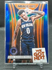 NICKEIL ALEXANDER-WALKER 2019-20 HOOPS PREMIUM STOCK WE GOT NEXT BLUE PRIZM  
