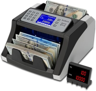 Maquina Para Contar Contadora De Billetes Con Deteccion De Billetes Falsos UV 