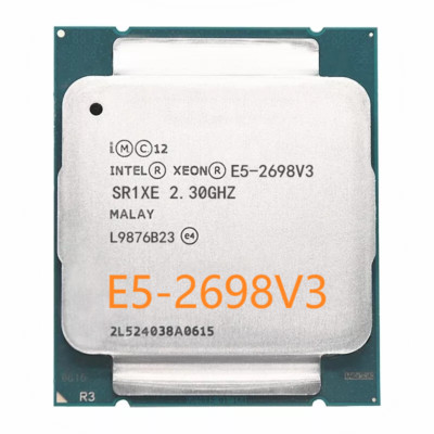 Intel Xeon E5-2698V3 2.30GHz 16-Core Processor (SR1XE) - Used / Tested & Working