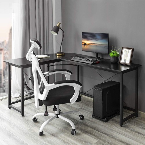 Gaming Tisch 170x120cm, Gaming Schreibtisch, L-förmiger Computertisch, PC Tisch - Bild 35 von 36