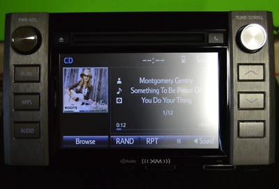 14-19 Toyota Tundra Entune GPS Navigation CD player HD radio