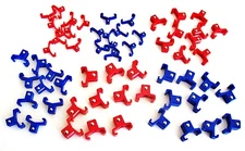 60 GOLIATH INDUSTRIAL ABS 1/4", 3/8", 1/2" REPLACEMENT SOCKET RACK RAIL CLIPS