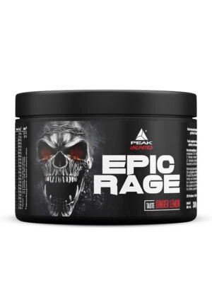 PEAK Epic Rage - 300g I Hardcore Pre-Workout Booster für Energie & Fokus - Bild 1 von 3