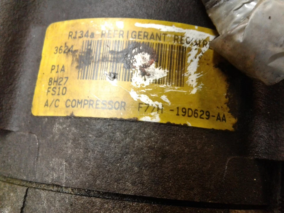 Compresor de aire acondicionado usado se adapta a: Ford Ranger 4-140 1999 2,3 grado A Foto 4 de 4