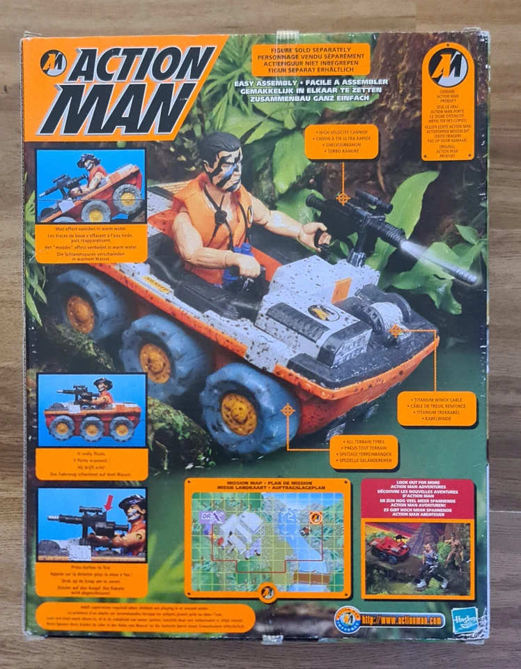 Vintage 2000 Hasbro ACTION MAN - JUNGLE EXPLORER NOS european edition - Image 2 of 4