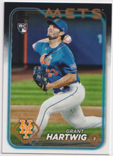 2024 Topps #130 Grant Hartwig RC New York Mets