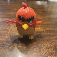 Burger King 2017 Kids Meal Angry Birds "Rovio" Red Toy Plastic Figurine 5"