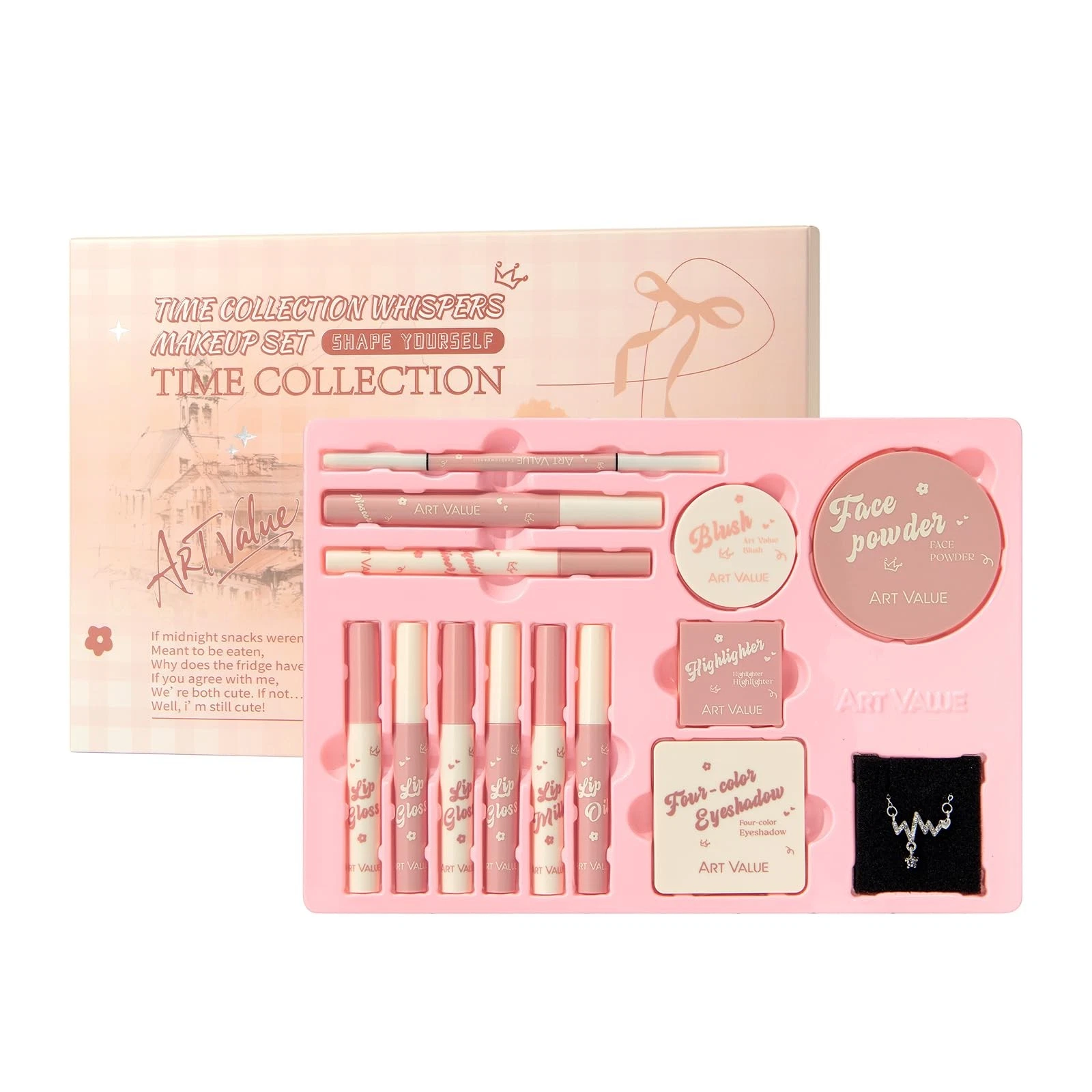 All-in-One Makeup Gift Set for Women & Teens, Complete Cosmetic Mixed Colors