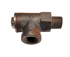 Morrison Bros 078DI-0100 AV expansion relief, 1/2", 25 PSI, SS cap spring