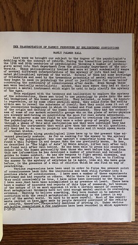 The Transmutation of Karmic Pressures — Manly P Palmer Hall — Occult - Picture 3 of 7