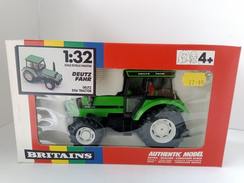 Britains #9524 Deutz Fahr DX6 Farm Tractor Maßstab 1:32