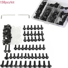 158PCS Complete Fairing Bolts Kit Windshield Clips for Motorcycle Yamaha YZF R6