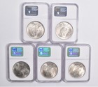 1922 Peace Dollar Binion Silver Hoard - MS63 NGC *3603 — photo 6