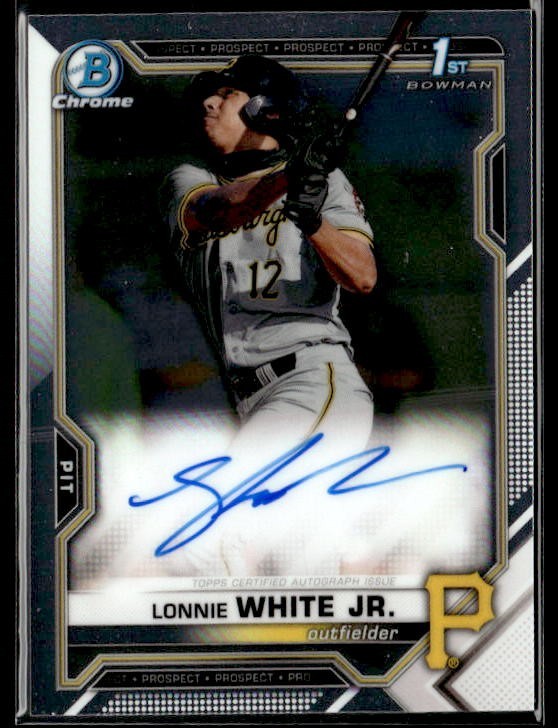 L22,511 -  2021 Bowman Chrome Draft Autographs #CDALW Lonnie White Jr. Auto