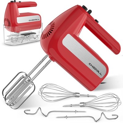5-Speed Electric Hand Mixer, 800W Handheld Mixer with Turbo for Baking & Cooking