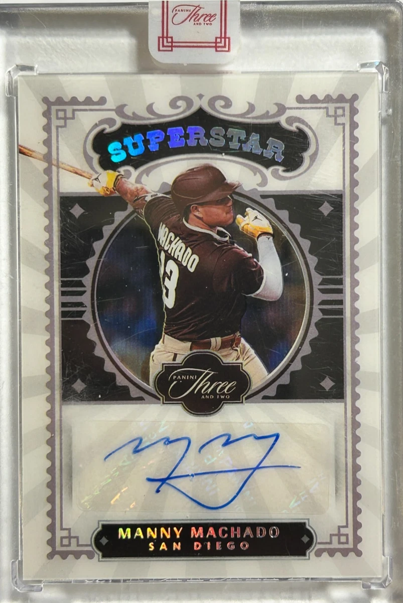 Manny Machado Autographed Baseball Sports Trading Cards