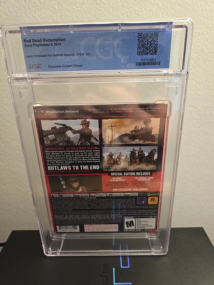 Red Dead Redemption Special Edition PS3 CGC 9.8 A++  - Image 2 of 2