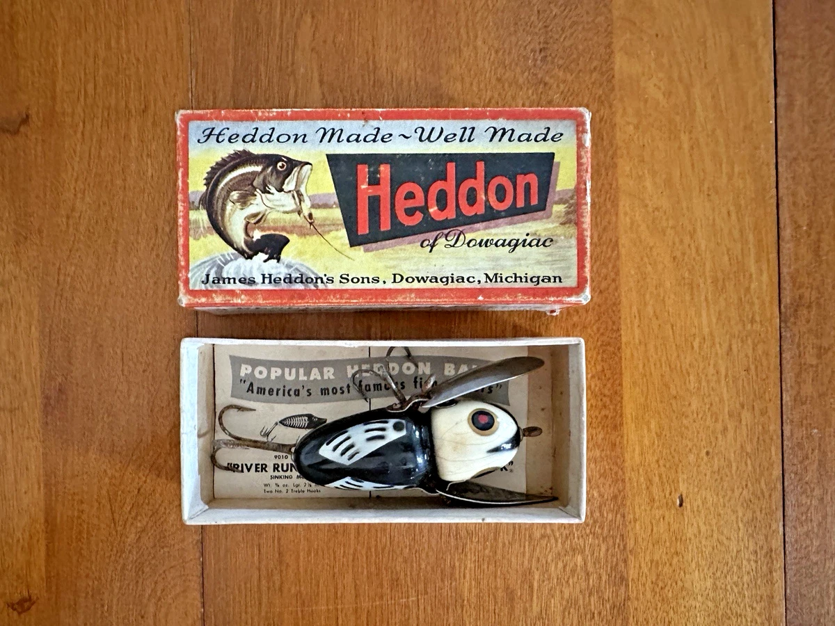 Heddon Wooden Vintage Fishing Lures with Original Box for sale | eBay