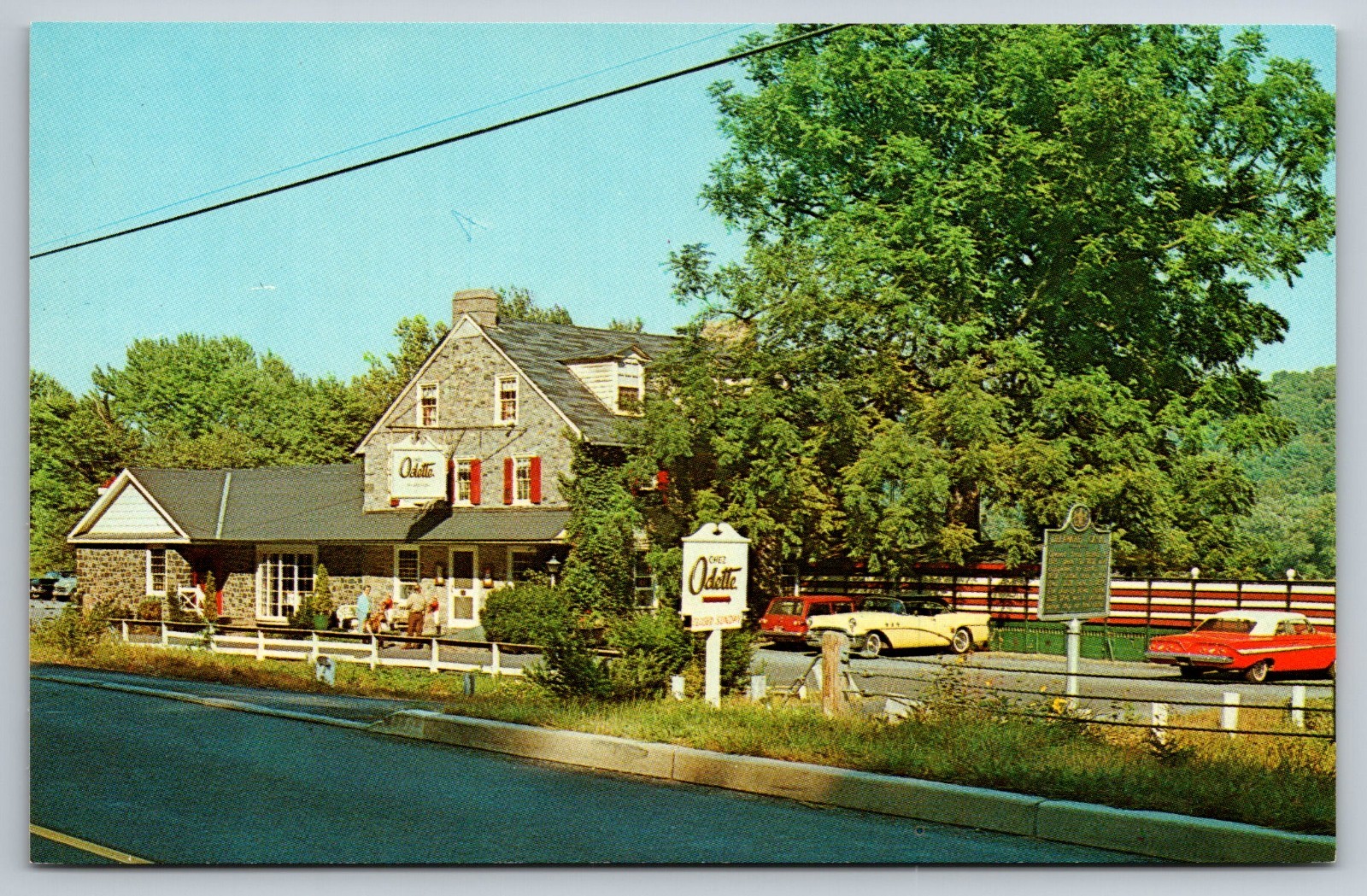 New Hope Pennsylvania Chez Odette French Country Restaurant 