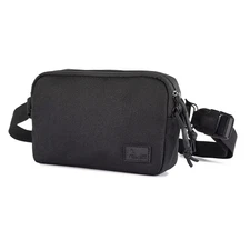 WOLF TACTICAL Fanny Pack for Men – Waist Drop Concealed Carry Pouch - Black