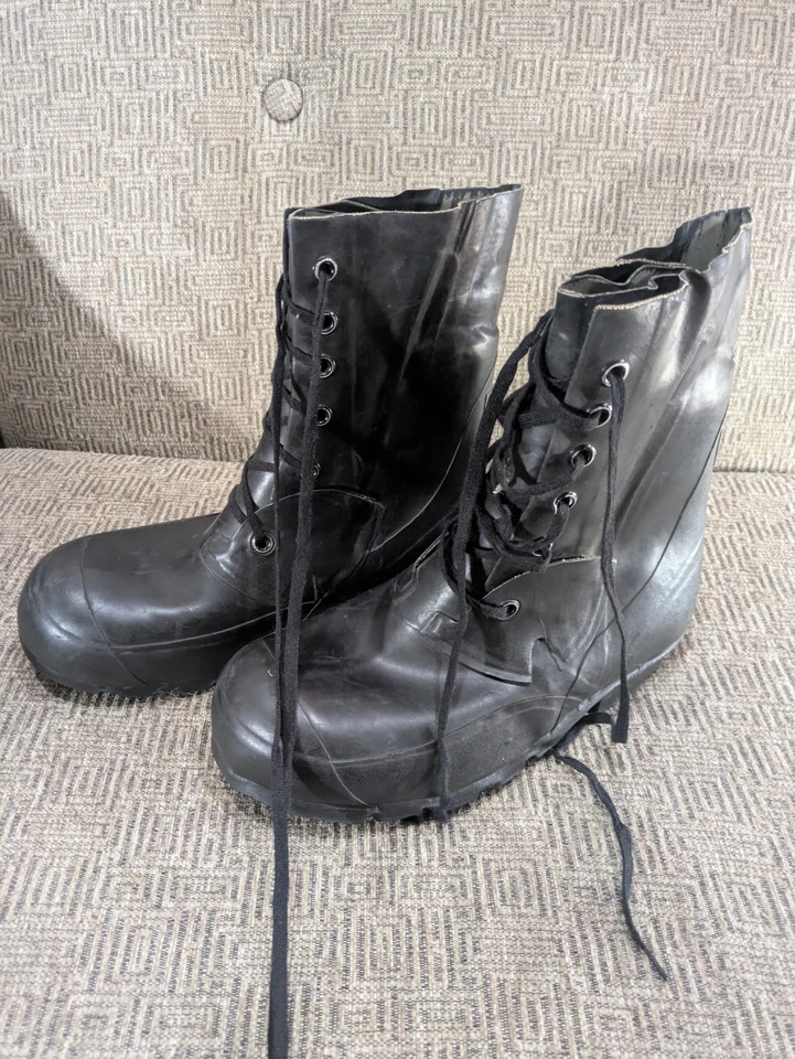 Botas de Combate Bristolite QMC EE. UU. Militar Extremo Frío Mickey Mouse Talla 9 R Foto 2 de 4